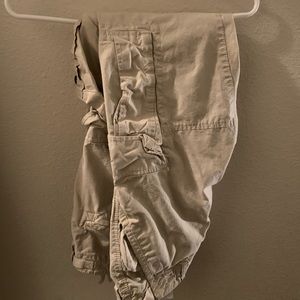 Tan cargo pants size 32 x 32